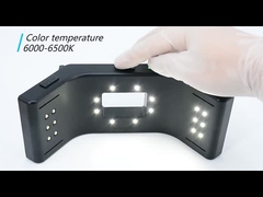 직교 벽개면이 있는 구강 촬영 플래시 조명 구술 램프