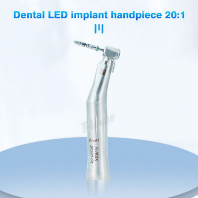 감소 역각 E-전자 LED 빛 20/1 치아 임플란트 손기