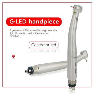 LED 고속 핸드 피스 4중 스프레이 공기 터빈