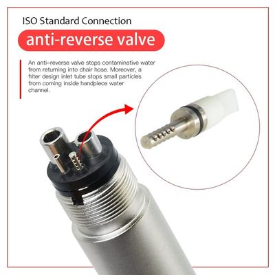 LED 고속 핸드 피스 4중 스프레이 공기 터빈