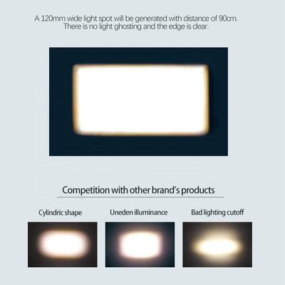 3500-5500K LED 치과 의자 빛 이동할 수 있는 그림자 없는 8개의 전구