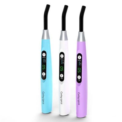 휴대용 DC 5V 1A 치과 치료 빛 다색 파장 385-515nm