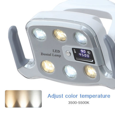 700 밀리미터 거리를 위한 9W 치과 의자 램프 3500-5500K 스폿 크기 80*160mm