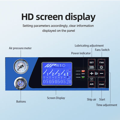 윤활 처리 기계 시스템을 청소하는 50w HD 스크린 치과용 핸드피스 주유 기계