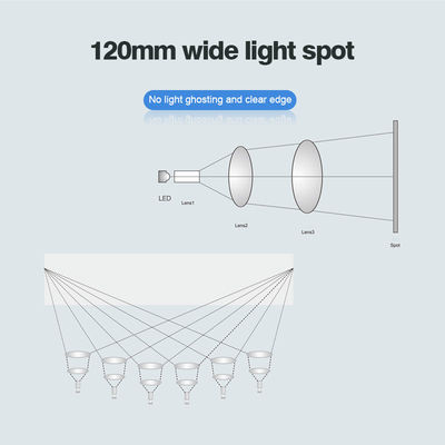 9 LED 전구 그림자 없는 치과 의자 광 다목적 구강 수술